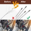 4PCS Premium Bike Brake Cable Set,Universal Standard Bicycle Brake Cable,