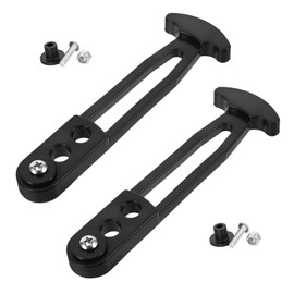 Telescoping Ladder Strap for Boat Yacht, Rubber Strap Secure Retaining Latch Band Belt with Adjustable Mounting Holes for Marine Sport Jet Swim Boarding