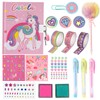 Pinkgarden Unicorn Diary for Girls with Lock and Keys, Unicorn