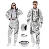 Dzorim Dzorim Astronaut Kostüm Herren Frauen Faschingskostüme Damen Astronaut Overall