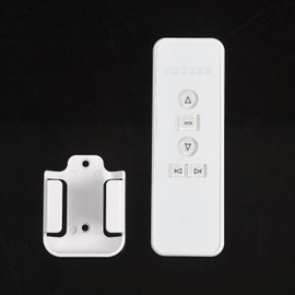 AC123-6 Channel Blind Emitter, Group Blind Controller with Wall Mount Case for Motorized Roller Shades & Blinds