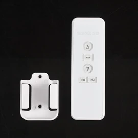 AC123-6 Channel Blind Emitter, Group Blind Controller with Wall Mount Case for Motorized Roller Shades & Blinds
