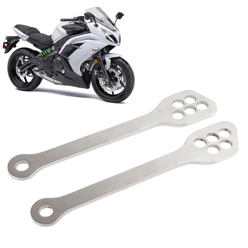 20‑30mm Adjustable Rear Lowering Link Kit 304 Stainless Steel Replacement