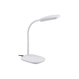 Reality Leuchten Boa R52431101 LED Desk Lamp Acrylic White with 3.5 Watt LED 25 x 11 x 36 cm