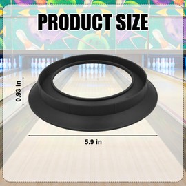 Universal Sanding Pad Holder for Bowling Balls (Black)