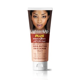 Omic LightenUp Lighten-Up Brightening Face Wash - 4 fl oz / 118 ml - Face Scrub Exfoliator, Natural Shower Gel, with Coconut Oil, Papaya, Shea Butter for All Skin Types