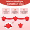8stk Set Silikon Heißluftfritteuse Magnet, Inklusive 4 Sternförmigen Langen Streifen