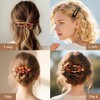 10 Pcs Flat Hair Claw Clips for Women, 3 Styles
