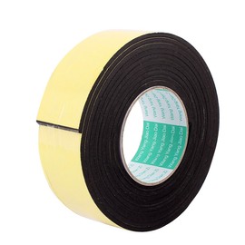 uxcell Single Sided Sponge Tape Adhesive Sticker Foam Glue Strip Sealing, 50mm x 4mm 3 Meters
