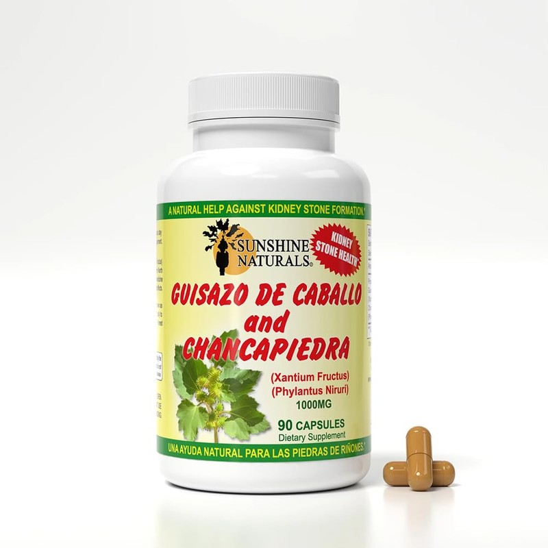 Sunshine Naturals Guisazo & Chancapiedra Herbal Blend, Natural Dietary Supplement