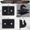 AMBULL Tractor Bucket Grab Hook Grade 70 Forged Steel Bolt
