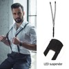 Led Clip-on Suspenders for Men and Women - Adjustable Glowing