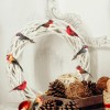 Banberry Designs Feathered Song Bird Clip-On Ornaments - Assorted Styles