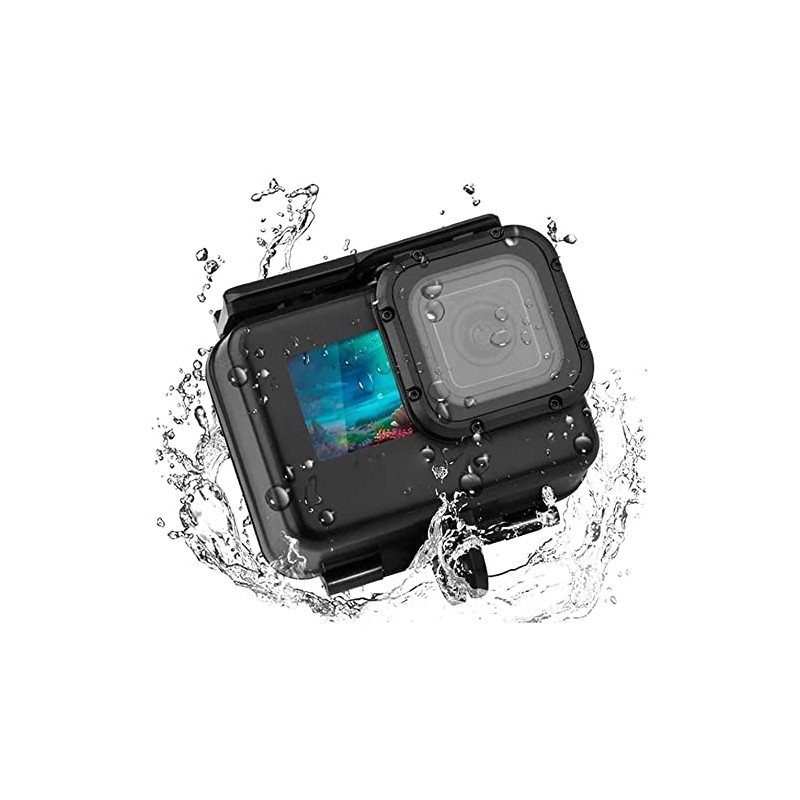Waterproof Case Compatible with GoPro Hero 13/12/11/10/9 Black, 60M/196FT Underwater
