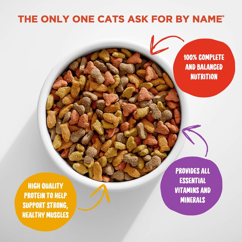 Meow Mix Original Choice Dry Cat Food, 18 Ounce (Pack