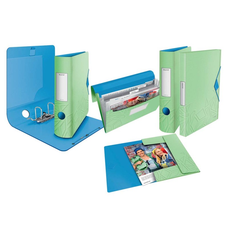Leitz A4 Green Polypropylene Display Book