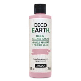 DecoArt DecoEarth Premium Reclaimed Acrylic Paint - Dusty Rose, 8 oz