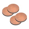 uxcell Pure Copper Sheet, 4pcs 5/8" x 0.12" 9 Gauge