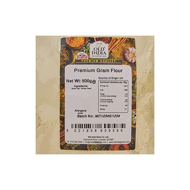 Old India Premium Gram Flour 500g