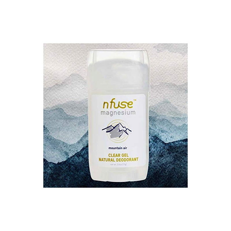 nfuse Desodorante en gel de magnesio natural - Cloruro de