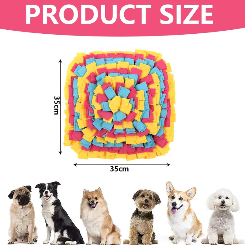 FDRJKN Snuffle Mat For Dogs,Snuffle Mat For Dogs,