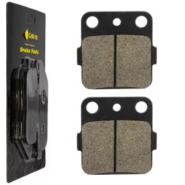 Caltric Brake Pads for Yamaha Raptor 660 YFM660 2001-2005 Rear Brakes