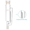stonylab Borosilicate Glass Soxhlet Extractor,45/40 Top Joint 24/40 Bottom Joint,