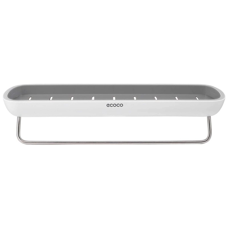 Bathroom Organizer - Wall Mounted Shower Caddy Shelf - with