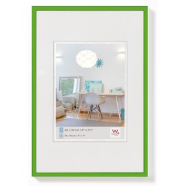 walther design New Lifestyle KV520K Plastic Picture Frame, Grass Green, 15 x 20 cm