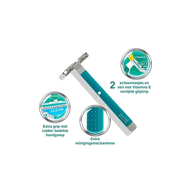 Wilkinson Sword Extra 2 Sensitive Mens Disposable Razors, 10 +