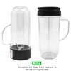Yur1help MB-00122oz Cups Compatible with NutriBullet Magic Bullet 200W Blender