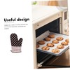 LABRIMP High Performance Oven Gloves Cotton Cloth Heat Insulation Mitts