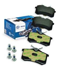Hella Pagid 355018111 Disc Brake Pad Set A set of pads for one or two disc brake calipers of a vehicle