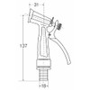 SANEI PN51 Irrigation Supplies Lever Nozzle Switch Water Flow Compatible