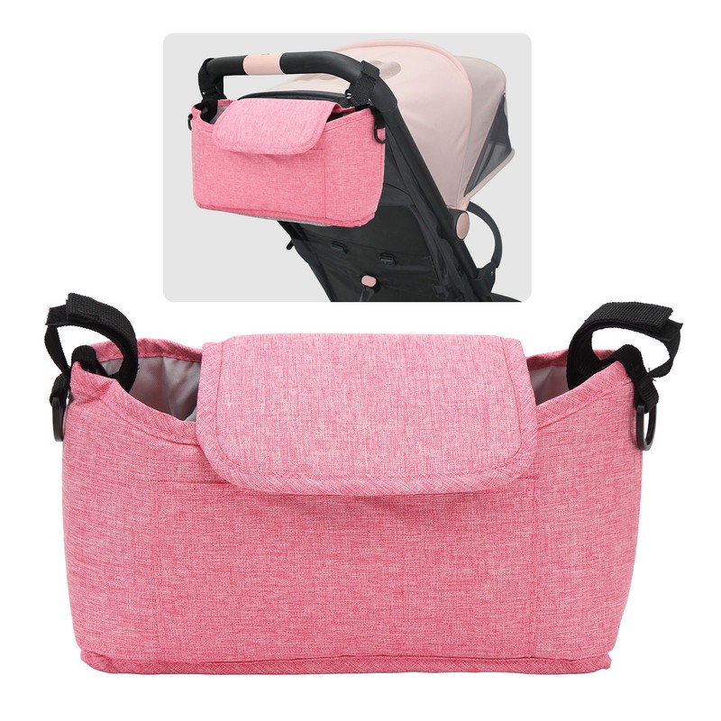 Baby Stroller Hanging Bag Multipurpose Large Capacity Stylish Lightweight Stroller