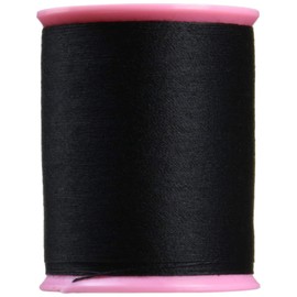 Fujix Chapesspan Sewing Thread for Thickness, No. 30, Length 988.4 ft (300 m), Black