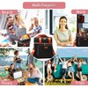 GLENKEY Expandable Insulated Lunch Box for Women Men, Double Deck