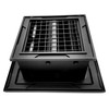 HVAC Premium 18"W x 18"H Aluminum Exterior Gable Louver Vent