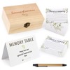 Nymblis Funeral Favours, Memory Box Set with 100 Pcs Memorial