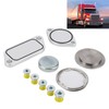 EGR Plug Kit 5pcs Aluminium Alloy Gaskets 5pcs Rubber Plugs