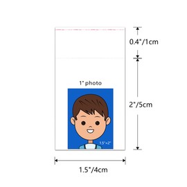 Tiny Plastic Self Adhesive Baggies 1.5x2" Small Cello Bags 200pcs Mini Self-Sealing Cellophane Bags 2 Mil for Earrings Candies Bakery Cookies Gifts