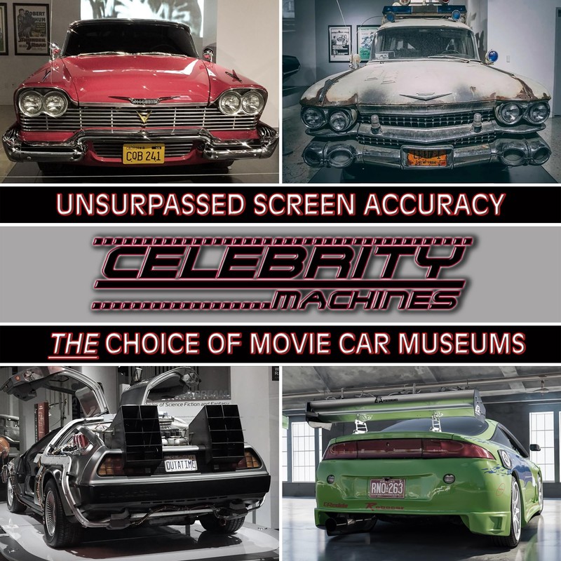 Celebrity Machines | Initial D | 13-954 | Vanity Plate,