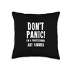 Ant Farmer Throw Pillow