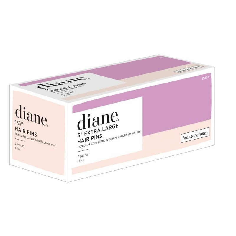 Diane 3” Bronze Hair Pins for Women, Girls, Hairdressing, Salon,