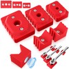 Ratchet Organizer Kit, 3 Pack 1/4" 3/8" 1/2" with 9