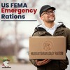 Humanitarian Daily Ration MRE Case – 5 US FEMA Emergency
