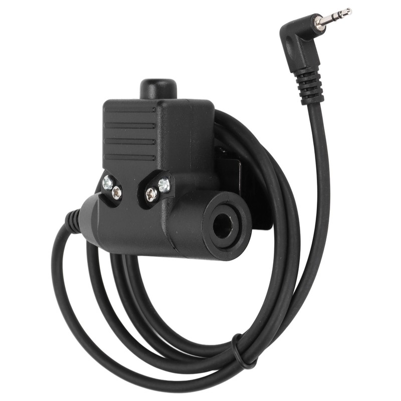 U94 PTT Military Adapter Military Radio Headset Adapter Compatible for
