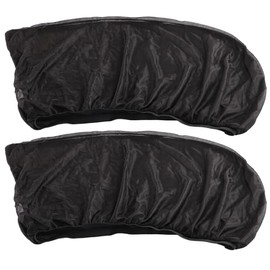 SIXTOL CAR Sunshade Set 2 | Sonnenschutz für Autoseitenfenster | Größe M | Türüberzug | Schutz vor Sonne und Insekten | Leicht und atmungsaktiv | 2-teilig | Schwarz