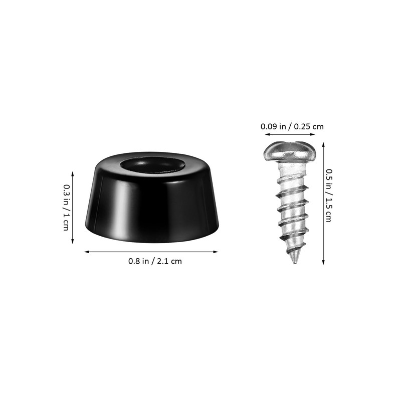 ULTECHNOVO Rubber Feet Kit with Stainless Steel Screws for Cutting