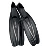 Seac F-100 PRO Full Foot Fins - Black, 40/41
